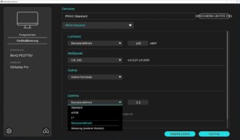 PMU: Definition Gamma (Screenshot: PMU)