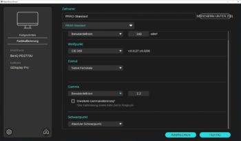 PMU: Definition Schwarzpunkt (Screenshot: PMU)