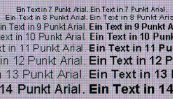 Textwiedergabe 1920 x 1080, Vollbild