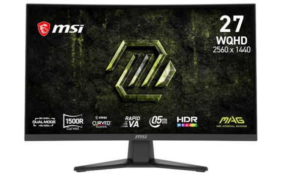MSI MAG 275CQDF X24 (Bild: MSI)