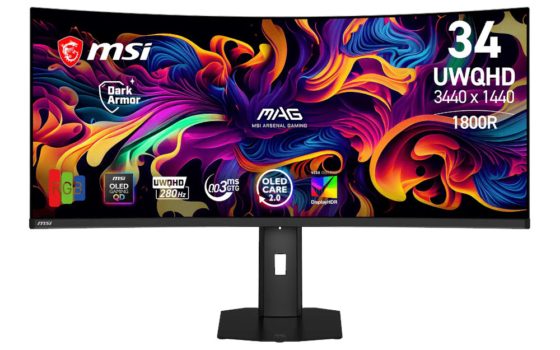 MSI MAG 341CQP X28 (Bild: MSI)