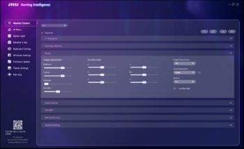 Monitor Control Mode