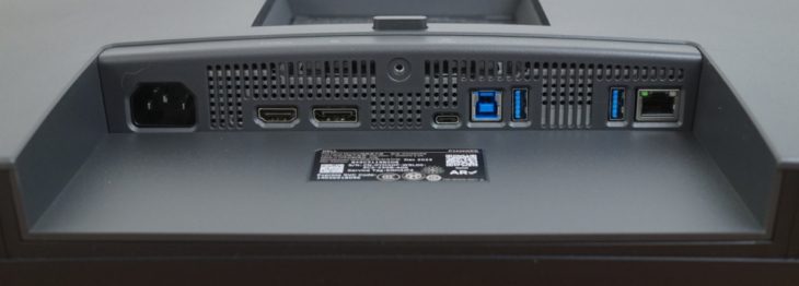 Anschl&uuml;sse des Dell P3426WEB