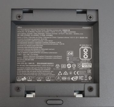 VESA-100-Montagem&ouml;glichkeit f&uuml;r alternative Befestigungen