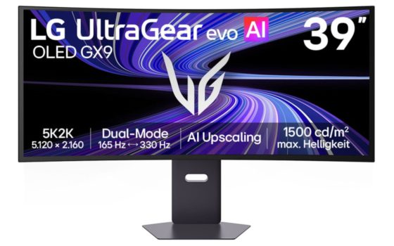 LG UltraGear 39GX950B (Bild: LG)