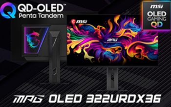 MSI MPG OLED 322URDX36 (Bild: MSI)