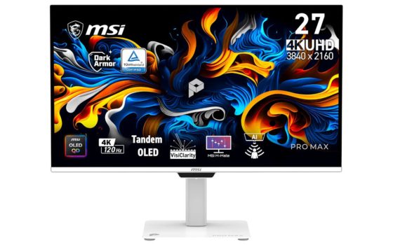 MSI PRO MAX 271UPXW12G (Bild: MSI)