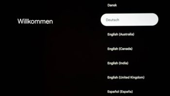 Installation: Sprache