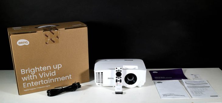 Lieferumfang des BenQ TH575i