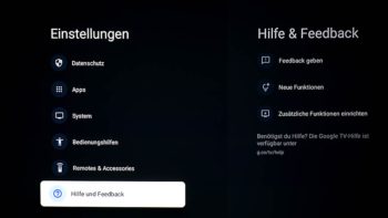 OSD: Smart-TV Hilfe & Feedback