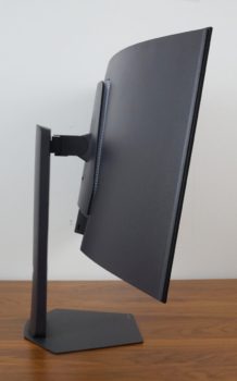 Display maximale Neigung nach vorn