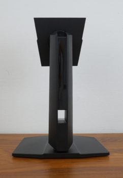 Monitorstandbein von hinten