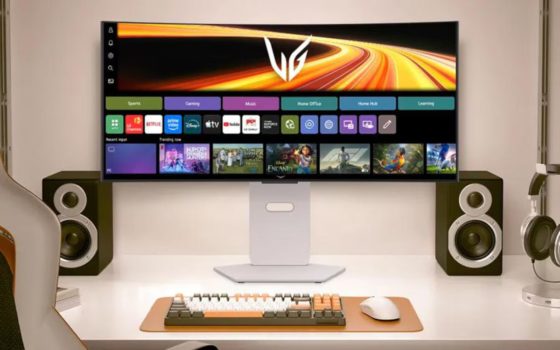 LG UltraGear OLED 34GX90SB-W (Bild: LG)