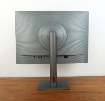 Display Ansicht hinten in der höchsten Stellung