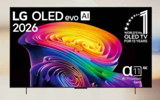 LG OLED42C6ELB (Bild: LG)