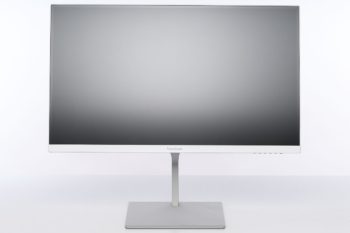 Monitor Ansicht vorn in der höchsten Stellung