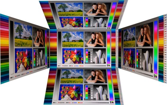 Horizontale und vertikale Blickwinkel vom IPS-Panel