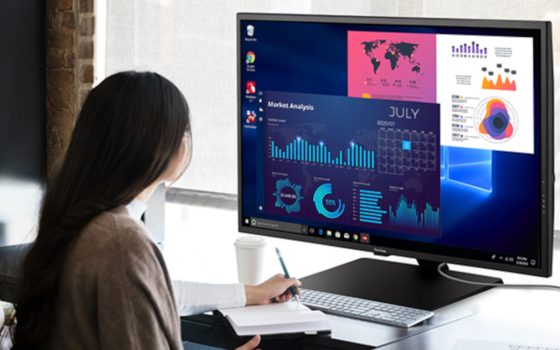 ViewSonic VX4381U-4K (Bild: ViewSonic)