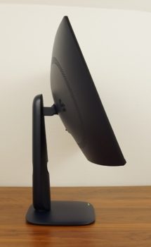 Display maximale Neigung nach hinten