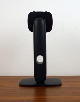 Standbein von hinten