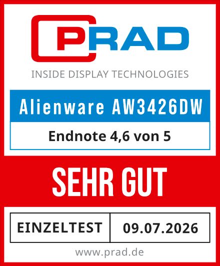 Testlogo Alienware AW3426DW