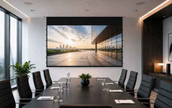reflecta TensioLine In-Ceiling Motor RC (Bild: reflecta)