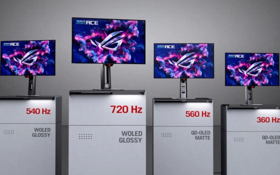 ASUS ROG OLED Ace (Bild: ASUS)