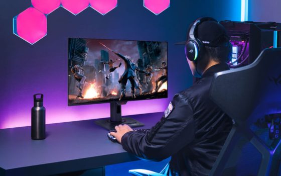 ASUS ROG Swift OLED PG27AQDPR (Bild: ASUS)