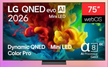 LG 75QNED83B6A (Bild: LG)