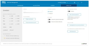 Dell Color Management: Erweitert