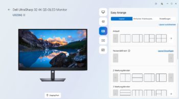 Dell Display and Peripheral Manager: Easy Arrange