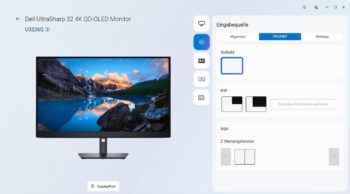 Dell Display and Peripheral Manager: Eingabequellen