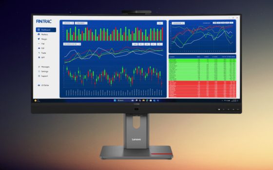 Lenovo ThinkVision P34WD-4v (Bild: Lenovo)