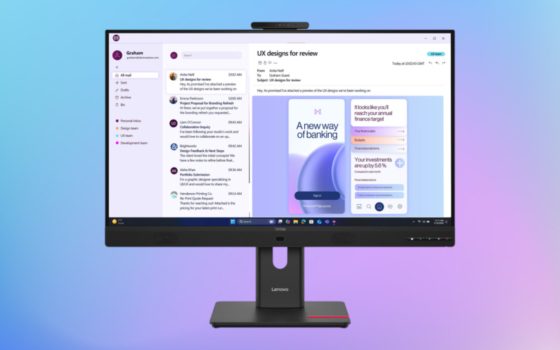 Lenovo ThinkVision T32UD-4v (Bild: Lenovo)