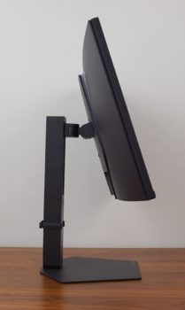 Display maximale Neigung nach hinten